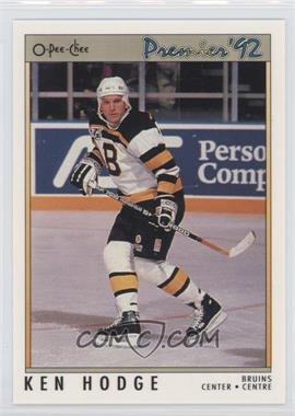 1991-92 O-Pee-Chee Premier - [Base] #41 - Ken Hodge