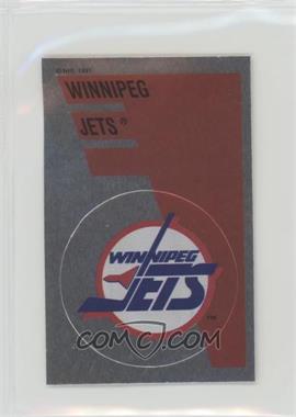 1991-92 Panini Album Stickers - [Base] #158 - Team Logo - Winnipeg Jets