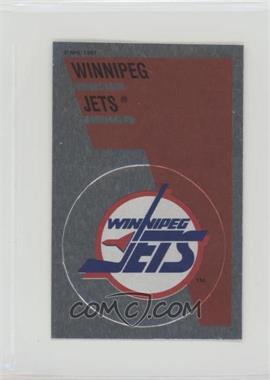 1991-92 Panini Album Stickers - [Base] #158 - Team Logo - Winnipeg Jets