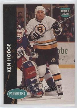 1991-92 Parkhurst - Collectibles - French #PHC3 - Ken Hodge Jr.