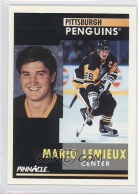 1991-92 Pinnacle - [Base] #1 - Mario Lemieux