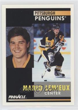 1991-92 Pinnacle - [Base] #1 - Mario Lemieux