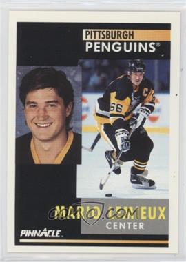 1991-92 Pinnacle - [Base] #1 - Mario Lemieux