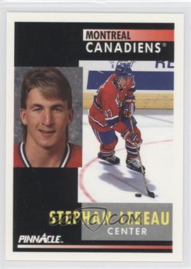 1991-92 Pinnacle - [Base] #139 - Stephan Lebeau