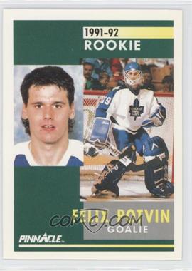 1991-92 Pinnacle - [Base] #345 - Rookie - Felix Potvin
