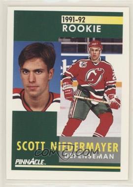 1991-92 Pinnacle - [Base] #349 - Rookie - Scott Niedermayer