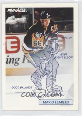 1991-92 Pinnacle - [Base] #380 - The Technician - Mario Lemieux