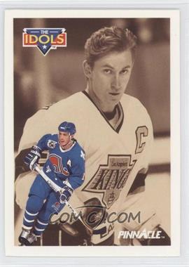 1991-92 Pinnacle - [Base] #381 - The Idols - Joe Sakic, Wayne Gretzky