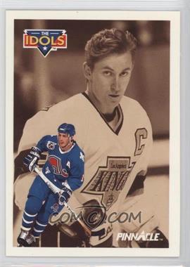 1991-92 Pinnacle - [Base] #381 - The Idols - Joe Sakic, Wayne Gretzky