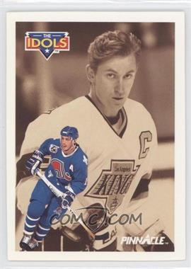 1991-92 Pinnacle - [Base] #381 - The Idols - Joe Sakic, Wayne Gretzky