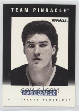 1991-92 Pinnacle - Team Pinnacle #B-5 - Mario Lemieux