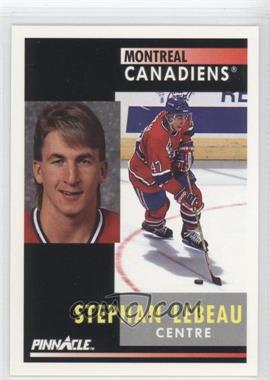 1991-92 Pinnacle French - [Base] #139 - Stephan Lebeau
