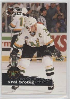 1991-92 Pro Set - [Base] - French #112 - Neal Broten