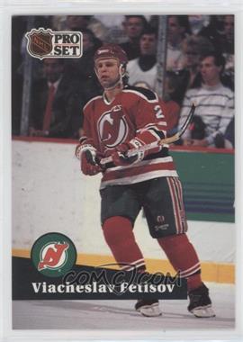 1991-92 Pro Set - [Base] - French #142 - Viacheslav Fetisov