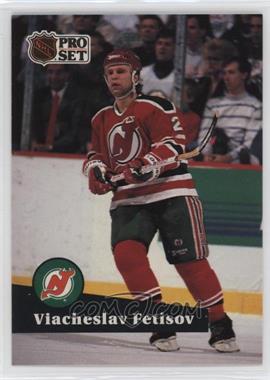 1991-92 Pro Set - [Base] - French #142 - Viacheslav Fetisov