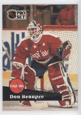 1991-92 Pro Set - [Base] - French #257 - Don Beaupre
