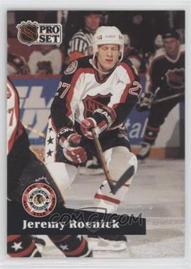 1991-92 Pro Set - [Base] - French #280 - Jeremy Roenick [Poor to Fair]