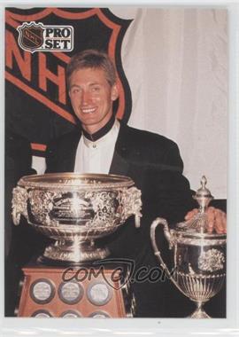 1991-92 Pro Set - [Base] - French #324 - Wayne Gretzky