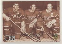 Maurice Richard, Elmer Lach, Toe Blake