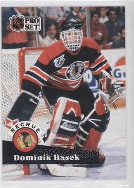 1991-92 Pro Set - [Base] - French #529 - Dominik Hasek