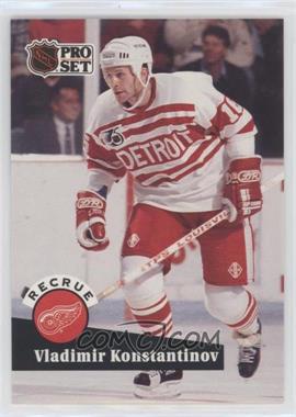 1991-92 Pro Set - [Base] - French #533 - Vladimir Konstantinov