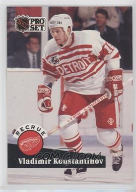 1991-92 Pro Set - [Base] - French #533 - Vladimir Konstantinov