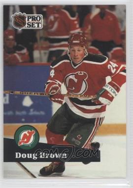 1991-92 Pro Set - [Base] #138 - Doug Brown