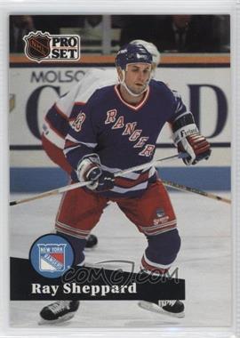 1991-92 Pro Set - [Base] #162 - Ray Sheppard