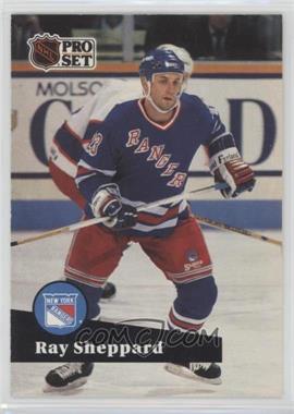 1991-92 Pro Set - [Base] #162 - Ray Sheppard