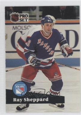 1991-92 Pro Set - [Base] #162 - Ray Sheppard