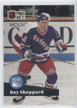 1991-92 Pro Set - [Base] #162 - Ray Sheppard