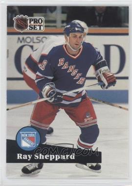 1991-92 Pro Set - [Base] #162 - Ray Sheppard