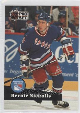 1991-92 Pro Set - [Base] #166 - Bernie Nicholls