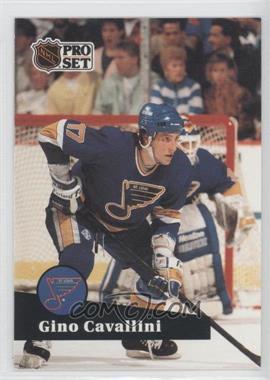 1991-92 Pro Set - [Base] #218 - Gino Cavallini