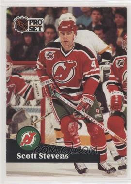 1991-92 Pro Set - [Base] #423 - Scott Stevens [Good to VG‑EX]