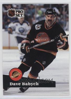 1991-92 Pro Set - [Base] #503 - Dave Babych