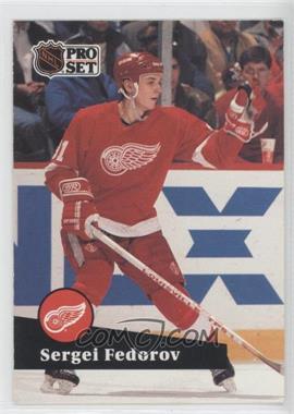 1991-92 Pro Set - [Base] #53 - Sergei Fedorov