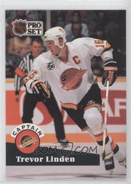 1991-92 Pro Set - [Base] #586 - Trevor Linden