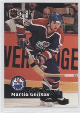 1991-92 Pro Set - [Base] #66 - Martin Gelinas