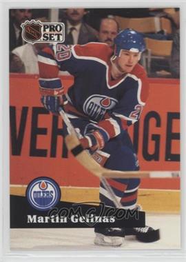 1991-92 Pro Set - [Base] #66 - Martin Gelinas