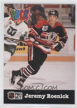 1991-92 Pro Set - Puck #6 - Jeremy Roenick