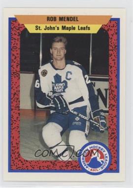 1991-92 ProCards AHL/IHL - [Base] #335 - Rob Mendel