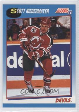 1991-92 Score - [Base] - Canadian Bilingual #577 - Scott Niedermayer