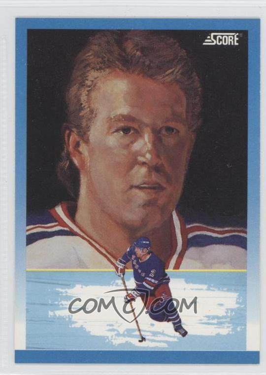 1991-92 Upper Deck #153 Brian Leetch NHL Hockey Trading Card : Everything  Else 