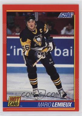 1991-92 Score - Hot Card #5 - Mario Lemieux