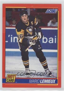 1991-92 Score - Hot Card #5 - Mario Lemieux
