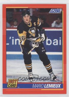 1991-92 Score - Hot Card #5 - Mario Lemieux