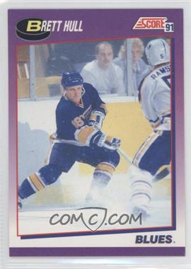 1991-92 Score American - [Base] - Prototypes #1 - Brett Hull