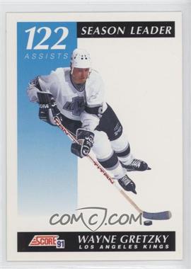1991-92 Score American - [Base] #405 - Wayne Gretzky