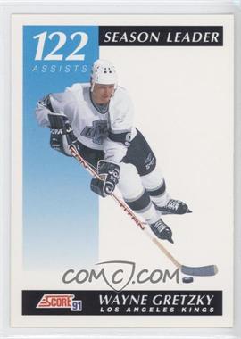 1991-92 Score American - [Base] #405 - Wayne Gretzky